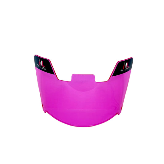 NexLevel Sportswear Football Visor Clear Pink