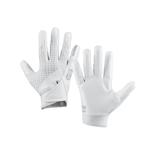 Grip Boost Stealth Solid Color Football Gloves Pro Elite White/White