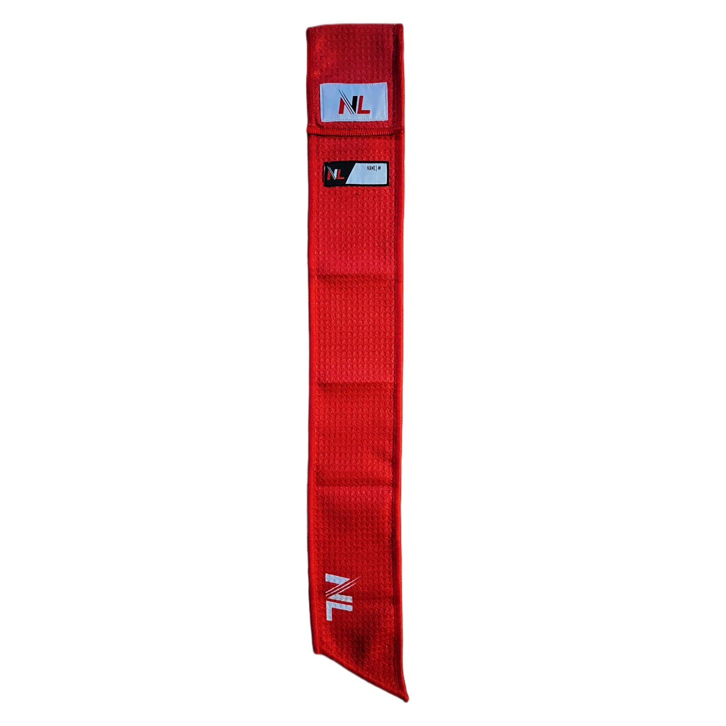 NexLevel Sportswear Football Towel Red