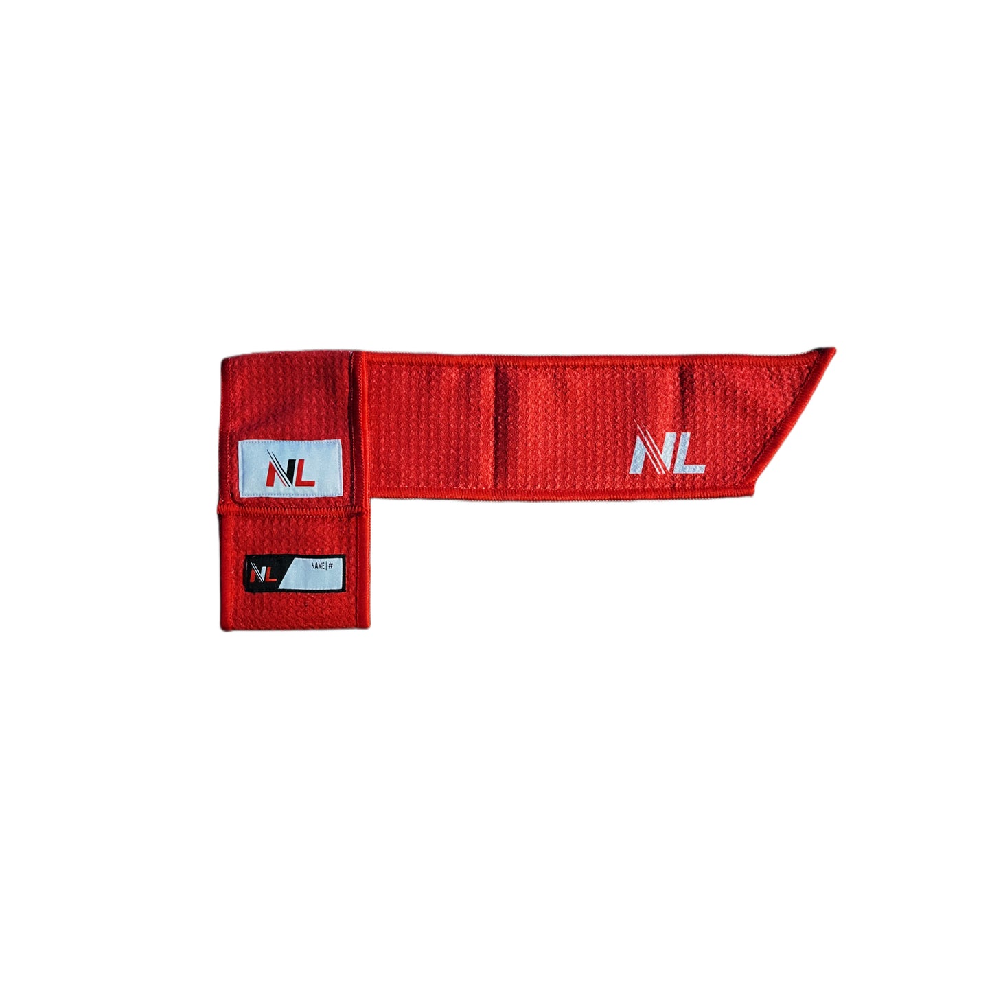 NexLevel Sportswear Football Towel Red