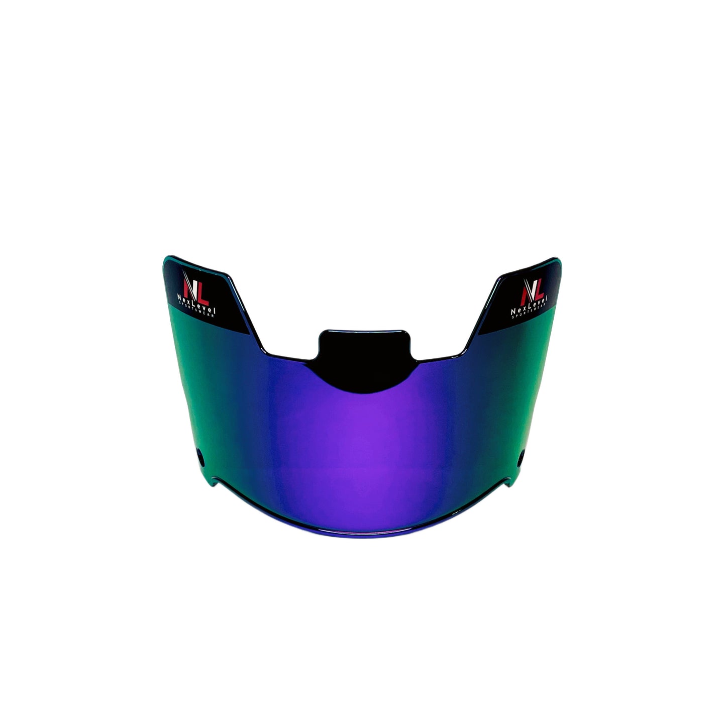 NexLevel Sportswear Football Visor REVO Purple