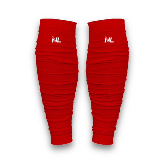 NexLevel Sportswear Leg Sleeves Red