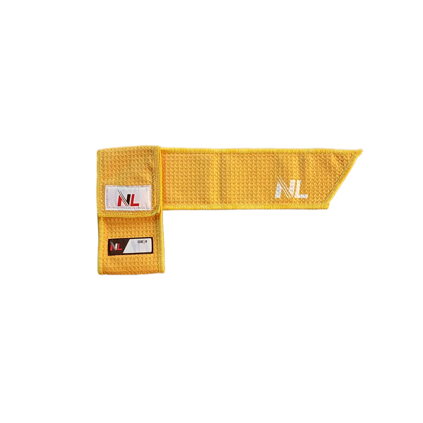 NexLevel Sportswear Football Towel Yellow