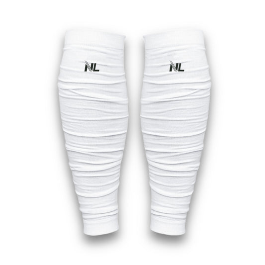 NexLevel Sportswear Leg Sleeves White