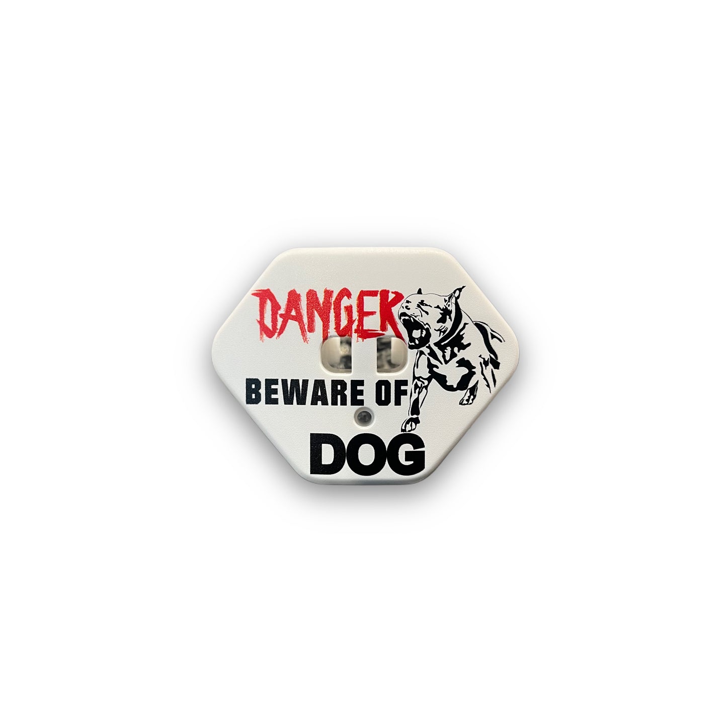 Danger Beware of Dog Football Mouthguard